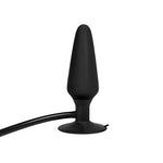 COLT XXL Pumper Plug, 6 Inch Inflatable Silicone Anal Plug with Easy Squeeze Bulb and Quick Air Release Valve Black SE-6868-25-3