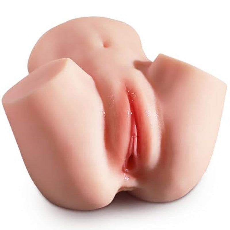 Realistic Silicone Sex Dolls Male Masturbator Pocket Pussy Ass Realistic Adult Sex Toys For Men Masturbation With 3D Vagina And Lifelike Soft Butt Anal Sex For Men Pleasure And Several Sex Positions