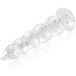 Large Anal Butt Plug With Strong Suction Cup, Flexible Clear Anus Training Sex Toy For Men Women, Experts Masturbation (15.6Inch)