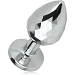 Metal Butt Plug Jewel Anal Plug With Rhomboid Surface For Prostate Massage Anal Training Adult Sex Toys For Men Women Couples