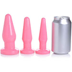 Lynx Filling 3-Plug Anal Trainer Set - Pink