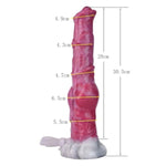 Squirting Horse Dildo For Men And Women Huge Monster Dildos For Massage Prostate And G-Spot Ejaculation Realistic Horses Sex Toys (Pink)