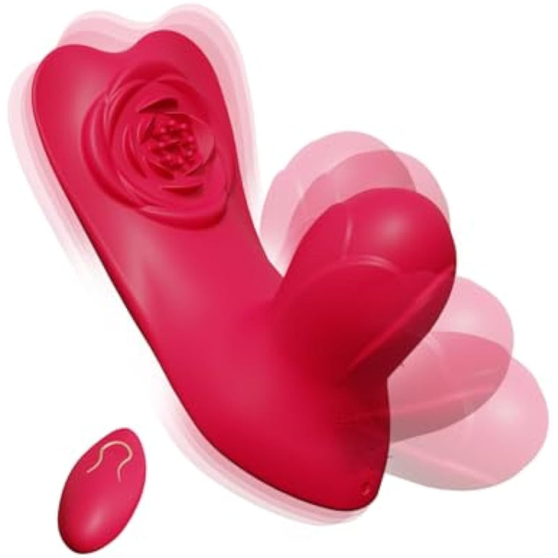 Wearable Panty Vibrator With Remote Control - 10 Finger-Like Motion And 10 Vibration, Couples Sex Toy Adult Sex Toys & Games For Women