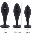 Anal Plug Adult Sex Toy,3Pcs Jeweled Anal Toys Anal Training Kit Adult Sex Toys Games Butt Plug,Personal Anal Plug Sex Toy For Adult Women,Men And Couples (Multicolour)