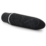 Rose Bliss Vibe - 10 Vibrating Functions Battery Powered Stimulator - 4 Inch Discreet Compact Pocket Vibrator - Adult Toy - Ipx7 Submersible Waterproof For Women Couples - Black