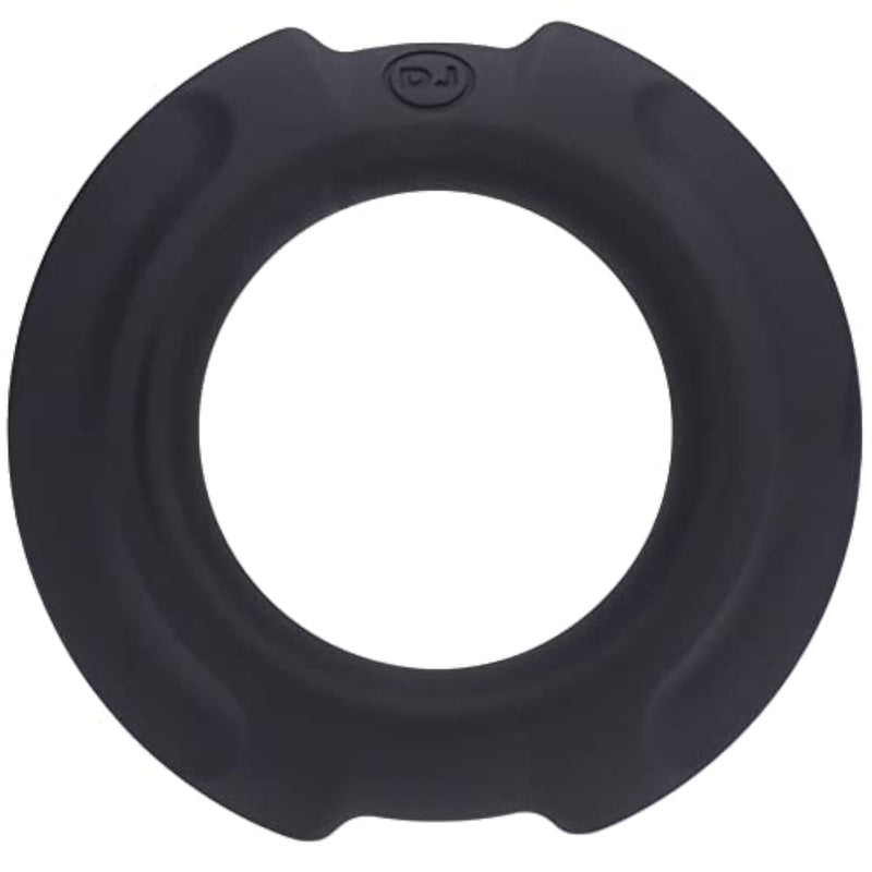 Doc Johnson OptiMALE - FlexiSteel - Soft Silicone with Inner Metal Core - 35mm, Black