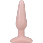 Doc Johnson Anal Plug, Muave, Medium, 1 Count White