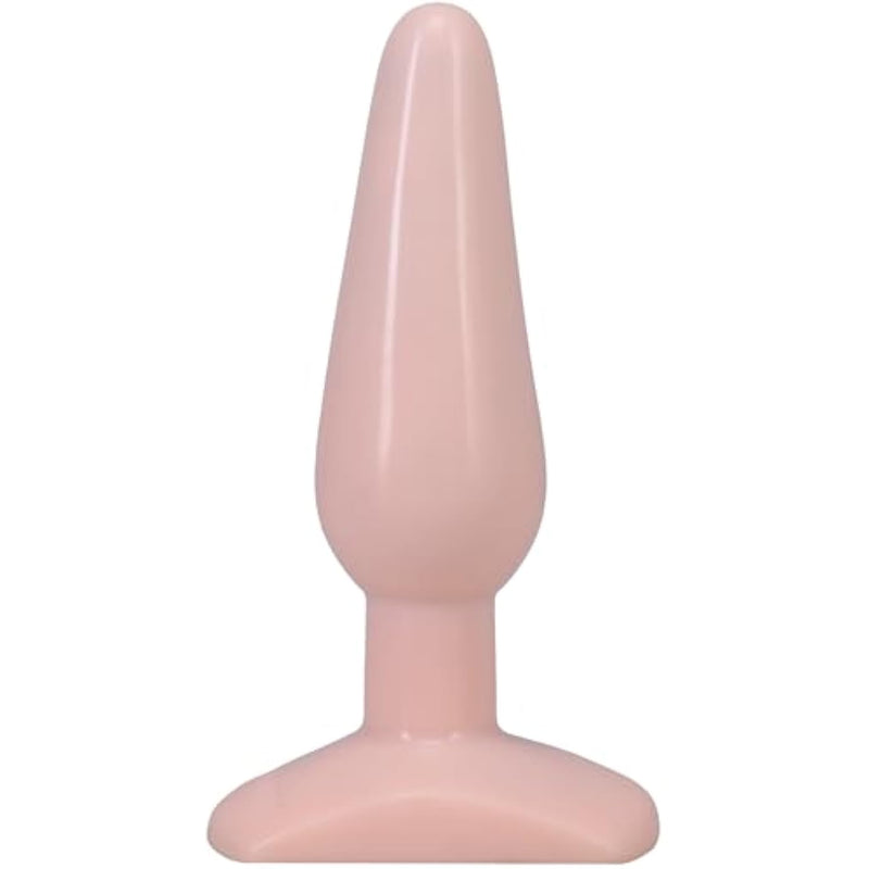 Doc Johnson Anal Plug, Muave, Medium, 1 Count White