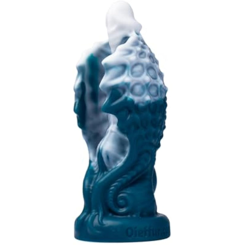 Silicone Fantasy Dildo With Suction Cup - Prostate Massager G-Spot Stimulator Dragon Dildo For Men And Women - Male Anal For Sex Toys (D218-S)