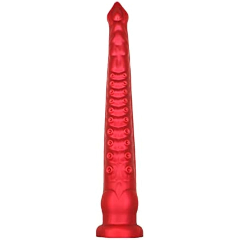 12.2In Huge Octopus Realistic Anal Dildo Butt Plug Toy For Women, Silicone G Spot Dildo Extra Long Anal Plug With Suction Cup, Smooth Real Animal Penis Adult Sex Toy (S)