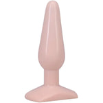 Doc Johnson Anal Plug, Muave, Medium, 1 Count White