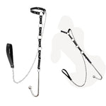 Adult Bondage Chains Set With Anal Hooks Restraints Toys Adjustable Leash & Collar Fetish Gear For Couples All Levels