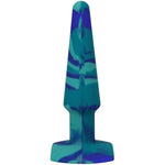 Doc Johnson A-Play - Groovy - Silicone Anal Plug - 5 inch (1.25 inches Wide), Ocean