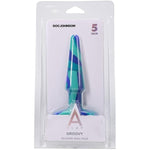 Doc Johnson A-Play - Groovy - Silicone Anal Plug - 5 inch (1.25 inches Wide), Ocean