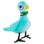 Don'T Let The Pigeon Drive The Bus Plush For Mo Willems Pigeon Books Series Pigeon Stuffed Animal, Book Characters Plush Gifts For Kids(Light Blue)