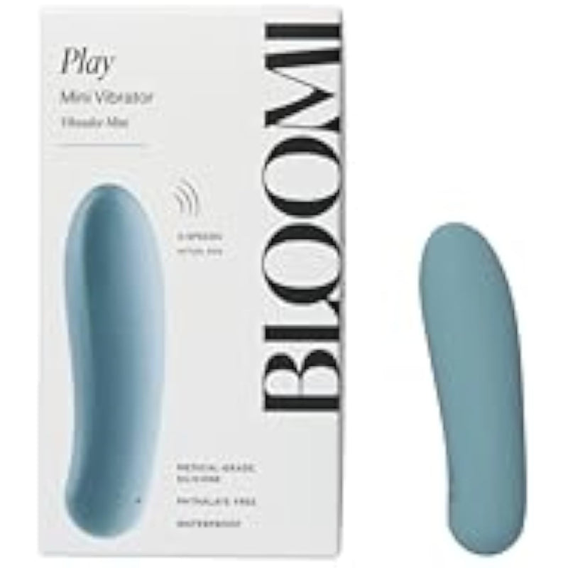 Play Mini Massager - Wand Massager Vibrating Clit Stimulation Soft Silicone Ultra Powerful Motor Bullet Vibrators, Rumbling Muscle Relaxing Vibrations Date Night Couples 3.45" L