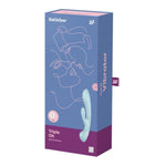 Triple Oh Vibrator Sex Toy | Adult Toys For Women | Multi Vibrator With 2 X 12 Vibration Modes | Vibrating Sexual Pleasure Device | Stimulation Vibrators | Female Wellness Tools (Blue)