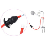 Electric Shock Silicone Anal Plug Wearable Threaded Anal Plug Butt Massage Tool Adult Supplies
