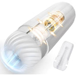 Automatic Sucking & Vibrating Male Masturbator - Upgraded Adult Toys Penis Pump, Hands Free Pocket Pussy Sex Machine Male Stroker, Blowjob Sex Toy Mens Vibrator Adult Sex Toys & Games For Men