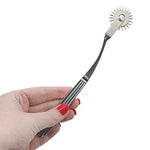 Wartenburg Wheel - Stainless Steel BDSM Spike Pinwheel for Bondage Play - Stainless Steel - Men Women Couples Sex Toy - Sensory Play