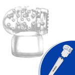 Fit for Hitachi Magic Wand Headgear Massage Fascia Gun Accessories Wand Attachments HQ Men's Gift Silicone Material Inner Diameter 2 Inch