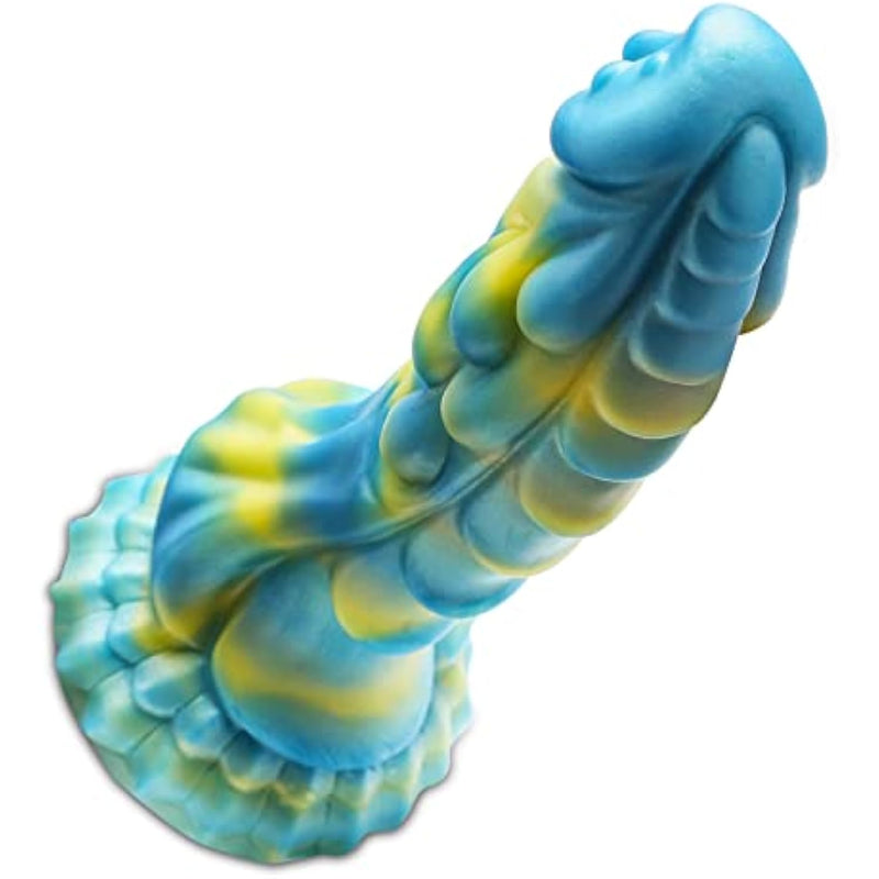 Sex Toy Realistic Silicone Dildo, 8.2 Inch Dragon Lifelike Fantasy Dildo, Soft Liquid Material Dildo With Textured For G-Spot Pleasure, Body Safe Material Adult Sex Toys For Women Men And Couple