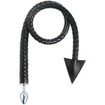 Plug With Devil'S Tail, 108 Cm Extra Long Tail With Metal Anal Plug, 2 In 1 Faux Leather Devil Sex Whip Tail Sex Toys, Fetish Cosplay Role Play Sm Sex Toy Butt Plug For Couples Women And Men Sex Life