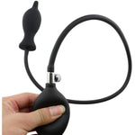 Silicone Expandable Anal Plug Inflatable Vestibule Bdsm Butt Anal Plug Expansion Training Kit Posterior Development Masturbation Sex Toys Anal Expansion Sm Anal Pump Plug For Men Women Beginners