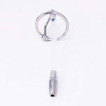 4.2 Inches Urethral Sounds Male Stimulate Penis Plug Dilator Masturbation Rod With Tube