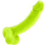 8.07 Inch Realistic Dildo, Big Thick Dildos For G Spot And Anal Stimulation With Strong Suction Cup, Silicone Suction Penis Adult Sex Toy For Women And Men (Grass Green)