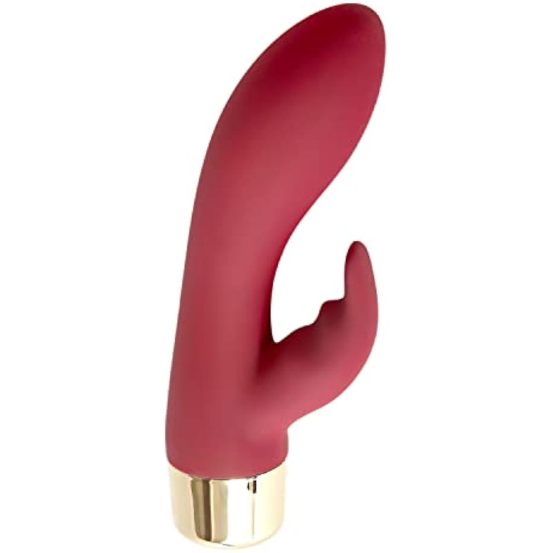 Pure Romance Hot & Bothered | Dual Motor Sex Toy Vibrator | Premium Rabbit Vibrator Toy for Women with 3 Speeds and 7 Pulse Patterns
