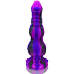 9.6" Horse Cock Dildo Wide Wolf Dildo Unicorn Canine Dildo With 2 Big Knots, Huge Thick Dildo Fantasy Horse Sex Toy With Strong Suction Cup, Soft Anal Dildo Knot Dog Dildo, Adult Toys For Women Men