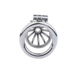 Male Chastity Cage Small Flat Chasity Cage Metal Chastity Cage Chastity Devices Sissy Steel Chastity Cage Penis Cage Cock Cage Bdsm Cage (40Mm/1.57In,Bending Ring)