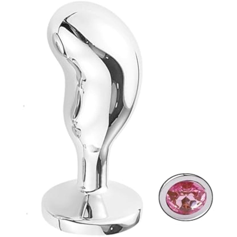 Anal Dilator Sex Toys For Massage Prostate Stainless Steel Anal Plugs For Anal Training Beaded Butt Plugs For Men And Women (S)