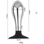 Butt Plug Anal Plug Training Personal Anal Sex Toys With Suction Cup Base For Male, Female And Beginner L