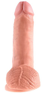 Pipedream King Cock with Balls, Flesh, 7 Inch