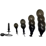 Expansion Diameter 1.2'' To 4.7'' Sex Dildo Butt Plug Inflatable Anal Plug Silicone Expand Dildo Anal Toys Anal Sex Toys, Black