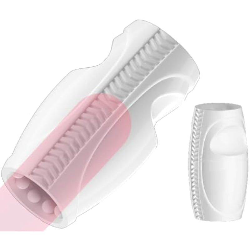 Male Masturbator Penis Pump Adult Sex Toys For Men, Transparent Penis Sleeve Pocket Pussy Stroker Masturbators Cup With 3D Realistic Texture, Manual Sucker Masturbation Penis Extender Male Sex Toy