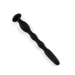 Silicone Short Urethral Catheter Urethral Sounds Metal Penis Plug Dilator Masturbation Urethral Plug Exercise Expanding Massage Props Rod