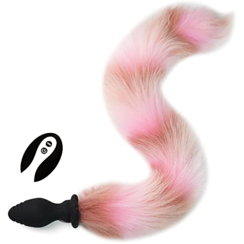Fox Tail, Butt Plug With Smooth Long Fox Tail Anal Sex Toys Role Play Flirting Animal Tail/Anal Plug Fox Tail Sex Toys For Women/Cosplay Play-Mix Colors4