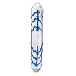Big Double-Ended Dildos,10 Inch Clear Glass Blue Stripes Adult Sex Toys For Women