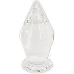 Huge Anal Butt Plug Glass Egg, Elite Pleasure Wand Anal Sex Toy Trainer 34 Oz