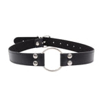 Open Mouth Gag Bdsm Gag Oral Sex Toys, Adjustable Pu Leather Strap Metal Sex O Ring Gag Open Mouth Muzzles Restraints For Men & Women Bedroom Sex Play