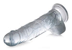Jock C-Thru Dildo - 10 Inch