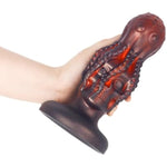 Monster Anal Plug, X-Large Butt Plug, Fantasy Octopus Skull Anal Dildo With Suction Cup, Soft Silicone Anal Sex Toys, Adult Sex Toys & Games, Soft Silicone Prostate Dildo For Men