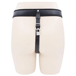 Men'S Chastity Lock Chastity Belt Wearing Pants Penis Chastity Lock Male Slave Lower Body Training Alternative Sexual Toy Brown