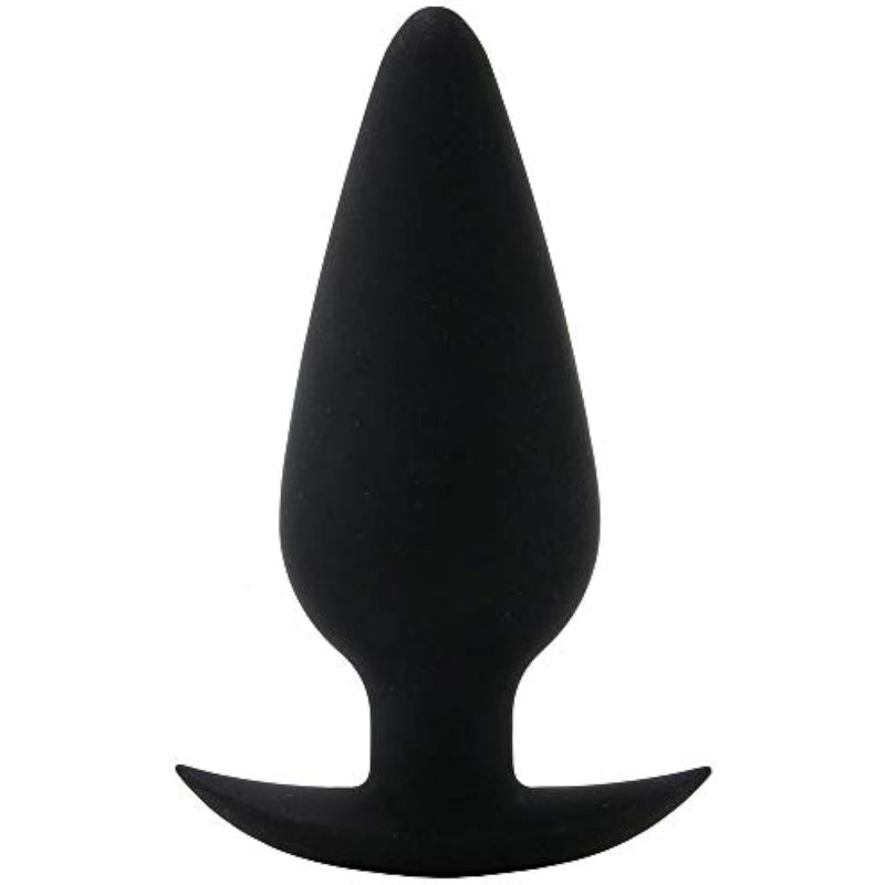 Anal Fantasy Large Weighted Silicone Butt Plug With Lube 1Oz| Anal Sex Toys | Butt Plugs