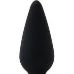Anal Fantasy Large Weighted Silicone Butt Plug With Lube 1Oz| Anal Sex Toys | Butt Plugs