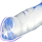 Anal Dildo Realistic Knot Dildo With Suction Cup For Prostate Massage G-Spot Stimulation Adult Sex Toys For Men Women Couples (M)