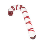 Glass Pleasure Wand Crystal Dildo Anal Hook Butt Plug Prostate Massager G-spot Stimulation Christmas Gift Candy Cane Unisex for Men Women